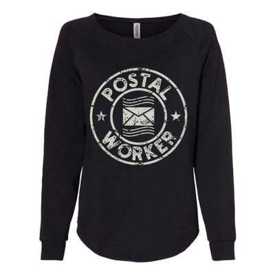 Postal Worker Delivery Service Post Office World Post Day Womens California Wash Sweatshirt