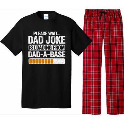 Please Wait Dad Joke Is Loading From Dadabase Best Dad Gift Pajama Set