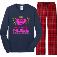 Pop Will Eat Itself Very Metal Long Sleeve Pajama Set