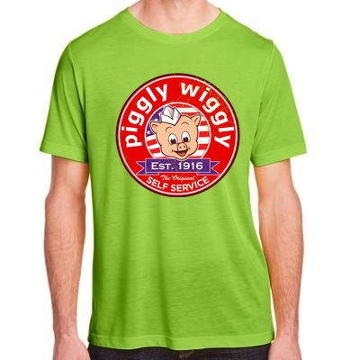 Piggly Wiggly Est 1916 Self Service Retro Adult ChromaSoft Performance T-Shirt