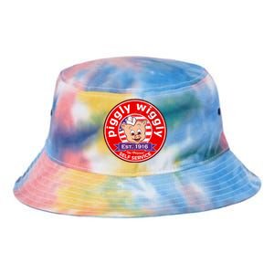 Piggly Wiggly Est 1916 Self Service Retro Tie Dye Newport Bucket Hat