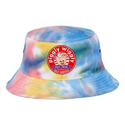 Piggly Wiggly Est 1916 Self Service Retro Tie Dye Newport Bucket Hat