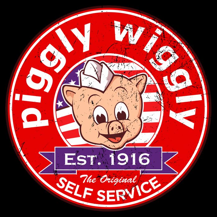 Piggly Wiggly Est 1916 Self Service Retro 16 in Basic Backpack