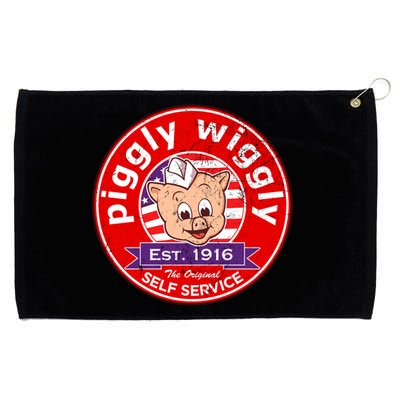 Piggly Wiggly Est 1916 Self Service Retro Grommeted Golf Towel