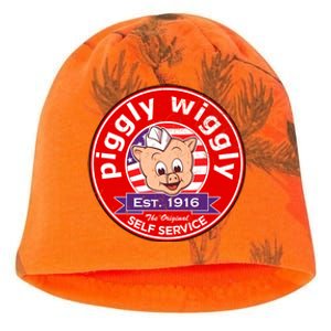 Piggly Wiggly Est 1916 Self Service Retro Kati - Camo Knit Beanie