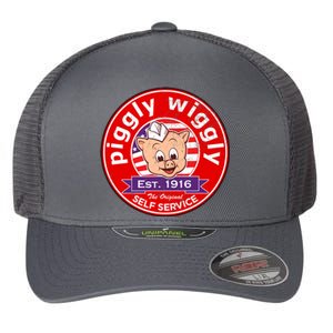 Piggly Wiggly Est 1916 Self Service Retro Flexfit Unipanel Trucker Cap