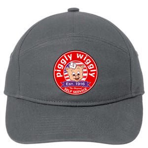 Piggly Wiggly Est 1916 Self Service Retro 7-Panel Snapback Hat