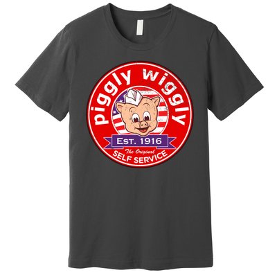 Piggly Wiggly Est 1916 Self Service Retro Premium T-Shirt