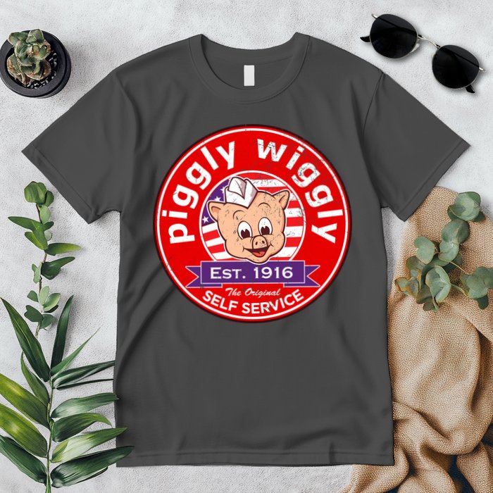 Piggly Wiggly Est 1916 Self Service Retro Premium T-Shirt