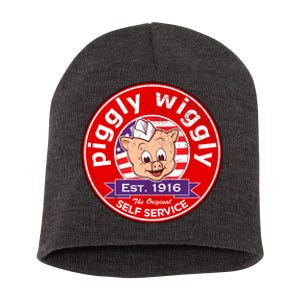 Piggly Wiggly Est 1916 Self Service Retro Short Acrylic Beanie