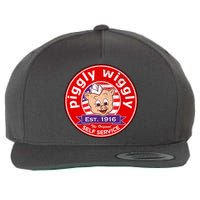 Piggly Wiggly Est 1916 Self Service Retro Wool Snapback Cap