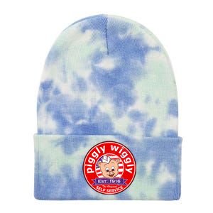 Piggly Wiggly Est 1916 Self Service Retro Tie Dye 12in Knit Beanie