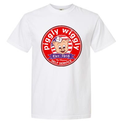 Piggly Wiggly Est 1916 Self Service Retro Garment-Dyed Heavyweight T-Shirt