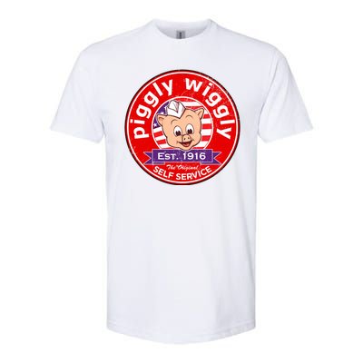 Piggly Wiggly Est 1916 Self Service Retro Softstyle CVC T-Shirt