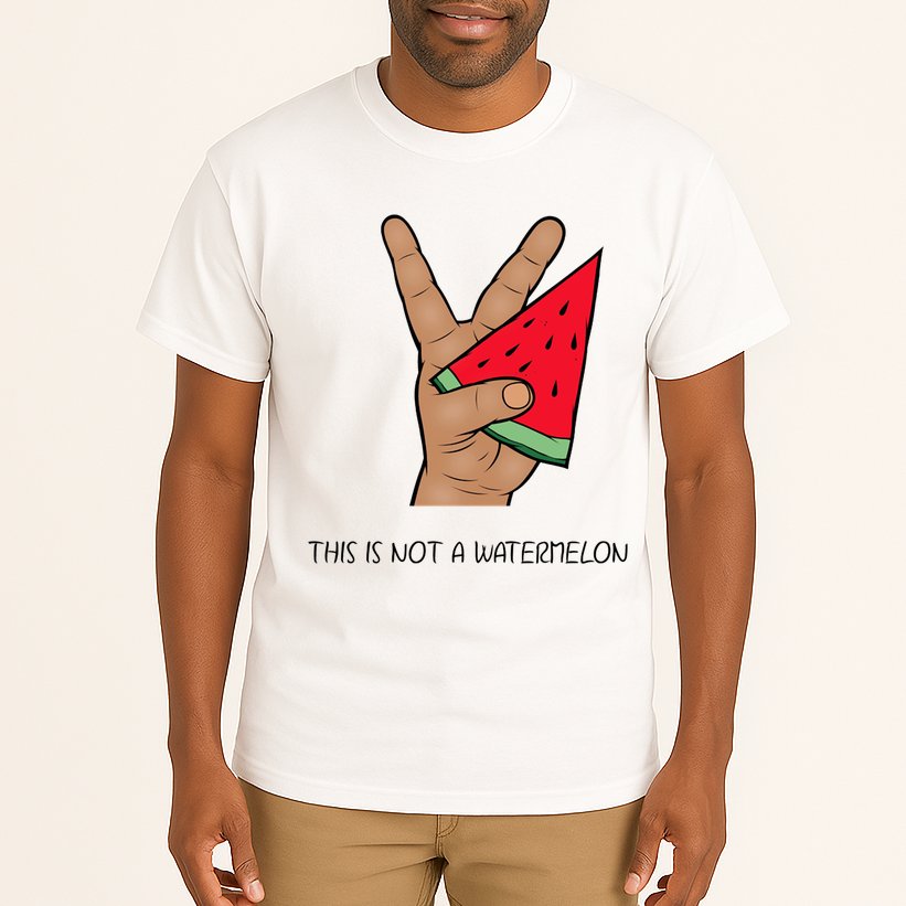 Palestine Watermelon Flag Support Gaza & Freedom! Tall T-Shirt