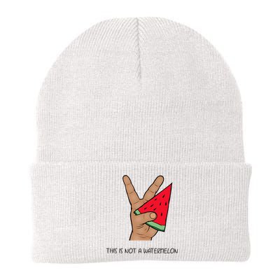 Palestine Watermelon Flag Support Gaza & Freedom! Beanie