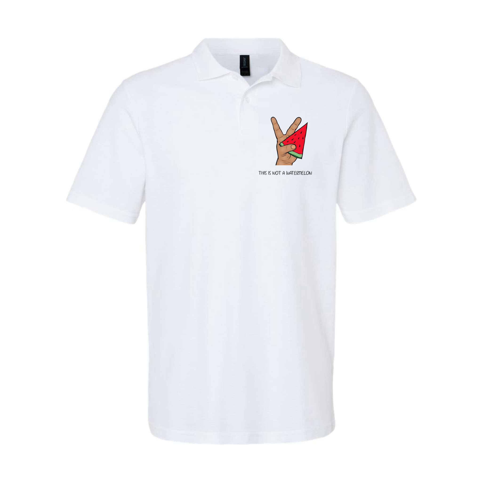 Palestine Watermelon Flag Support Gaza & Freedom! Polo