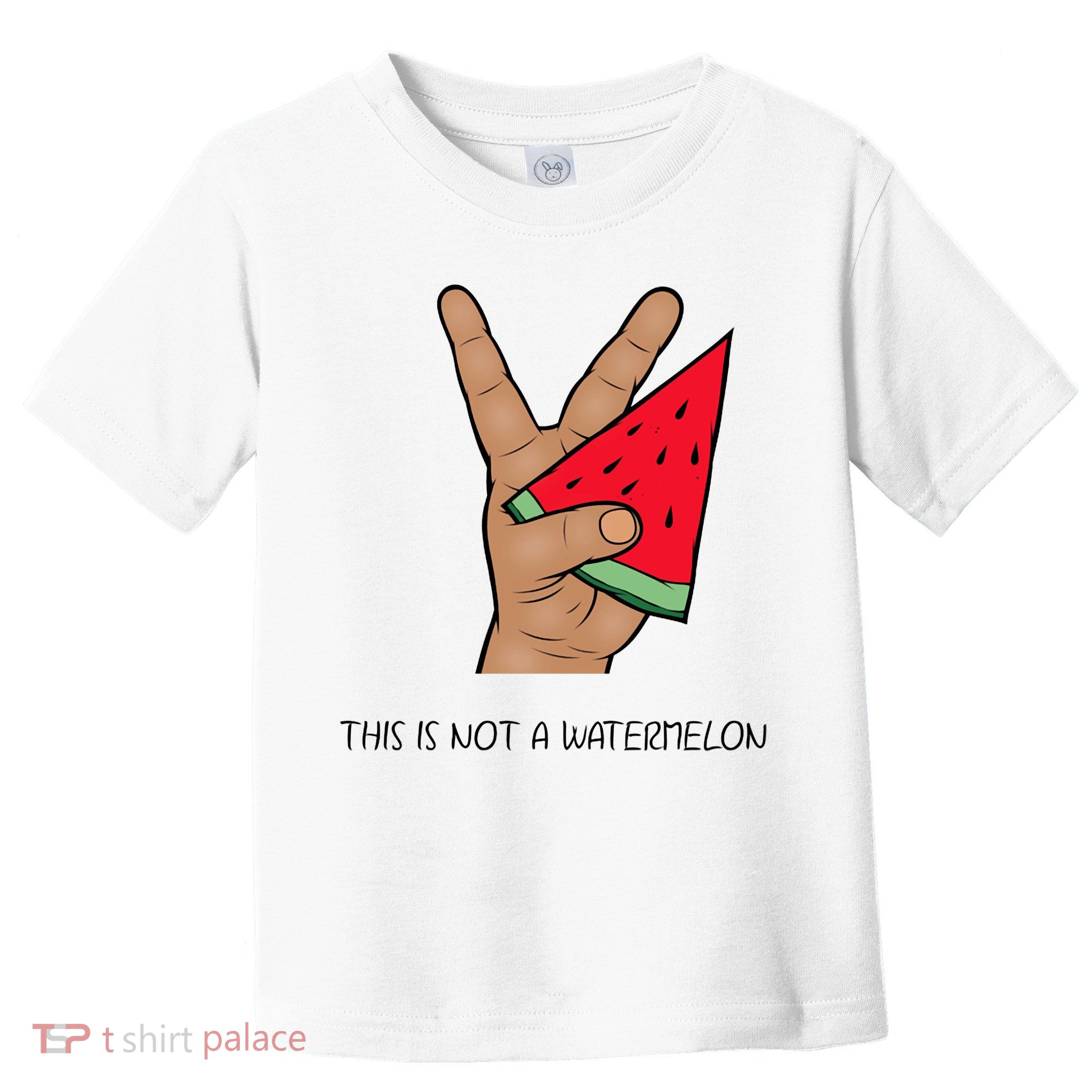 Palestine Watermelon Flag Support Gaza & Freedom! Toddler T-Shirt
