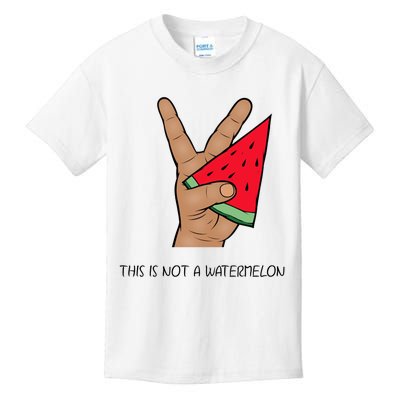 Palestine Watermelon Flag Support Gaza & Freedom! Kids T-Shirt