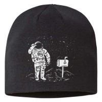 Postal Worker Funny For Delivery Mailman Astronaut Sustainable Beanie