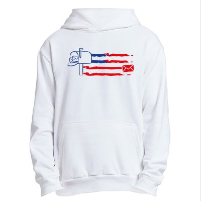 Postal Worker Funny For Delivery Mailman Postman Usa Urban Pullover Hoodie