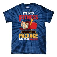 Postal Worker Funny Mailman Postman IM Into Fitness Tie-Dye T-Shirt