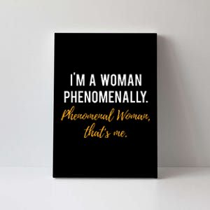 Phenomenal Womam Feminist Canvas