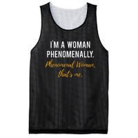 Phenomenal Womam Feminist Mesh Reversible Basketball Jersey Tank