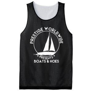 Prestige Worldwide Funny Cool Boats And Hoes Mesh Reversible Basketball Jersey Tank