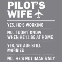 Pilots Wife Funny Aviation Airline Pilot Husband Aviator Impact Tech Backpack