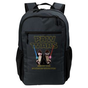 Paw Wars Funny Cat , Cat Lover , Cat Daily Commute Backpack