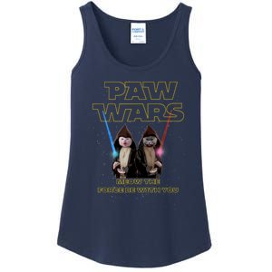 Paw Wars Funny Cat , Cat Lover , Cat Ladies Essential Tank