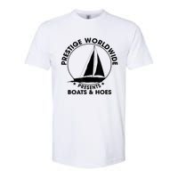 Prestige Worldwide Funny Cool Boats And Hoes Softstyle CVC T-Shirt