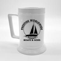 Prestige Worldwide Funny Cool Boats And Hoes Beer Stein