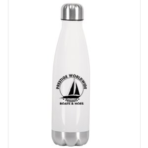 Prestige Worldwide Funny Cool Boats And Hoes Stainless Steel Insulated Water Bottle