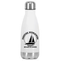 Prestige Worldwide Funny Cool Boats And Hoes Stainless Steel Insulated Water Bottle