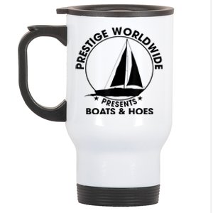 Prestige Worldwide Funny Cool Boats And Hoes Stainless Steel Travel Mug