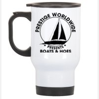 Prestige Worldwide Funny Cool Boats And Hoes Stainless Steel Travel Mug