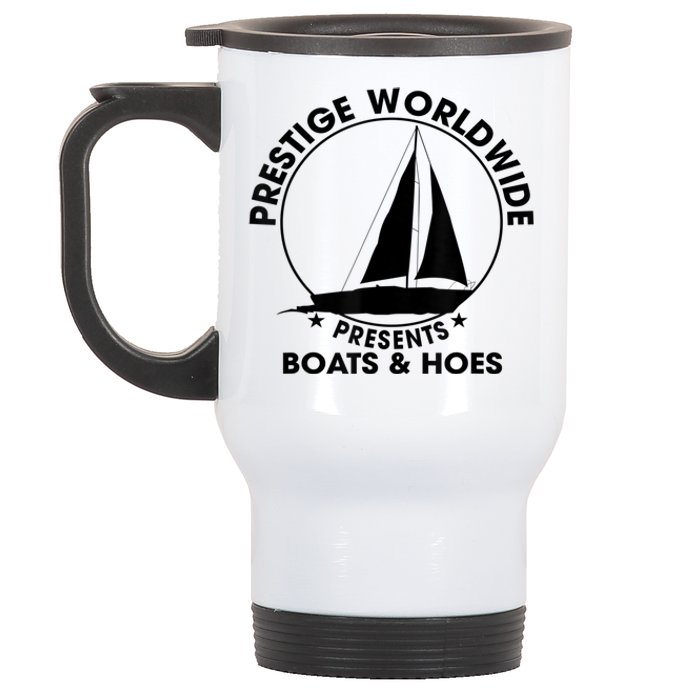 Prestige Worldwide Funny Cool Boats And Hoes Stainless Steel Travel Mug