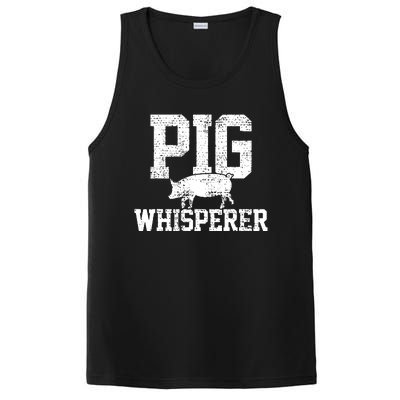 Pigs Whisperer Farmer Vintage PosiCharge Competitor Tank