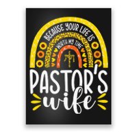 Pastor Wife Funny Special Christian Church Appreciation Gift Poster