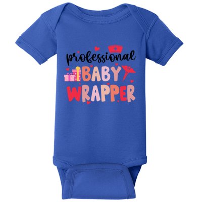 Professional Wrapper Funny L And D Nurse Valentines Day Funny Gift Baby Bodysuit