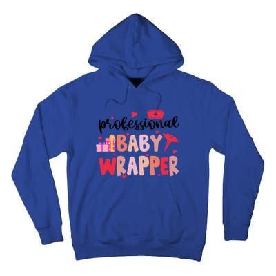 Professional Wrapper Funny L And D Nurse Valentines Day Funny Gift Tall Hoodie