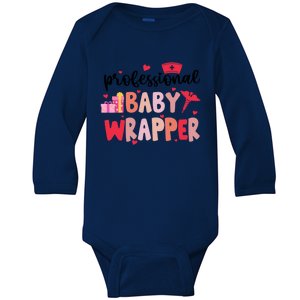 Professional Wrapper Funny L And D Nurse Valentines Day Funny Gift Baby Long Sleeve Bodysuit