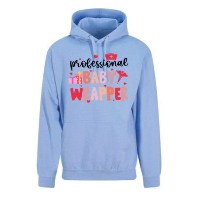 Professional Wrapper Funny L And D Nurse Valentines Day Funny Gift Unisex Surf Hoodie