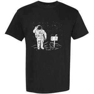 Postal Worker Funny For Delivery Mailman Astronaut Garment-Dyed Heavyweight T-Shirt