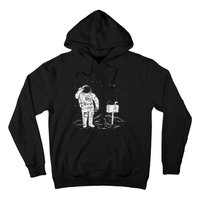 Postal Worker Funny For Delivery Mailman Astronaut Hoodie