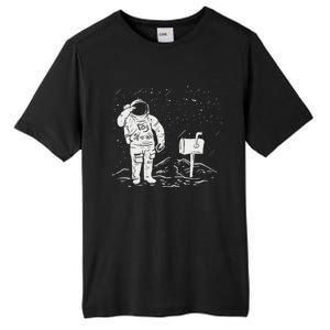 Postal Worker Funny For Delivery Mailman Astronaut Tall Fusion ChromaSoft Performance T-Shirt