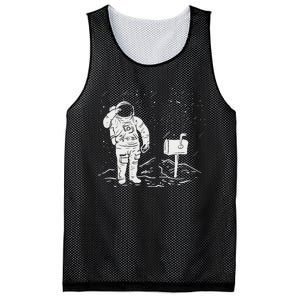 Postal Worker Funny For Delivery Mailman Astronaut Mesh Reversible Basketball Jersey Tank