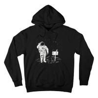 Postal Worker Funny For Delivery Mailman Astronaut Tall Hoodie